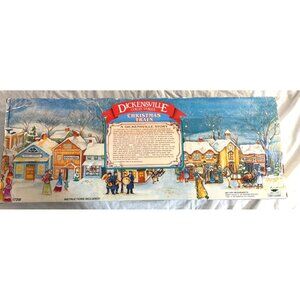 Vintage Dicksenville collectable Christmas train set